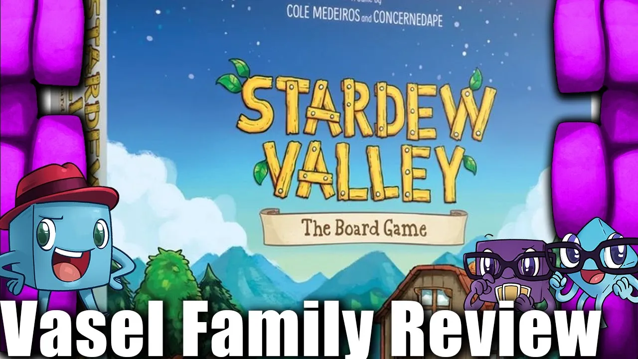 Vasel Family Reviews: Stardew Valley: The Board Game