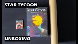 Unboxing Star Tycoon Board Game