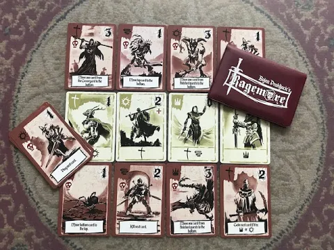 Ragemore by Bojan Prakljacic, published by Button Shy. Solo game.