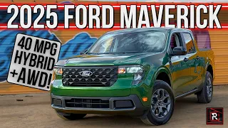 The 2025 Ford Maverick XLT Hybrid Is An Skillful Everyday Truck For Logical Buyers