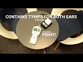Amplivox High Speed Portable IR Thermal Printer video