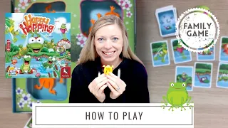 Happy Hopping | How to Play | Table Top Board Game | Family Board Game | Preschool Board Game