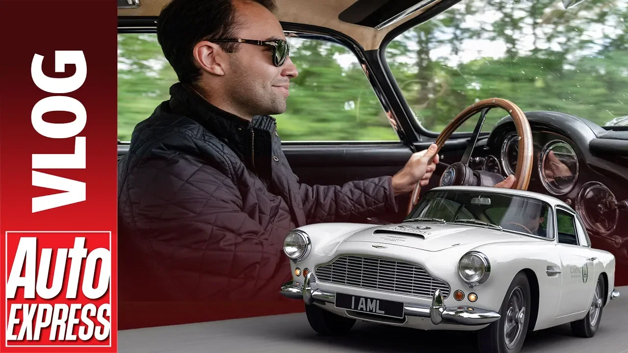 Aston Martin DB4 | DRIVE, START UP & EXHAUST | Auto Express Vlog