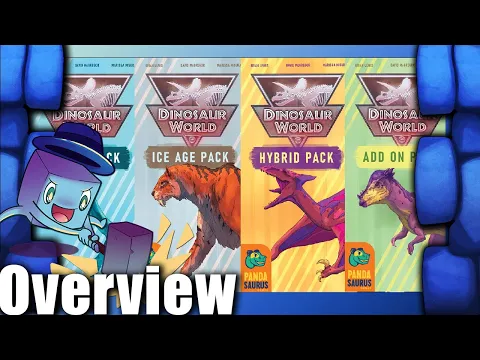 Dinosaur World Expansion Overview - with Tom Vasel