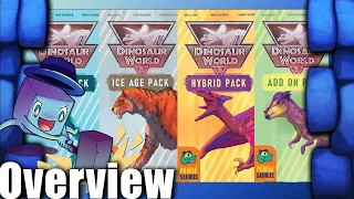 Dinosaur World Expansion Overview - with Tom Vasel