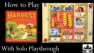 How to Play Harvest with Solo Playthrough