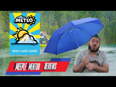Review of Meteo Small Box Game with Meeple Mentor