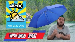 Review of Meteo Small Box Game with Meeple Mentor