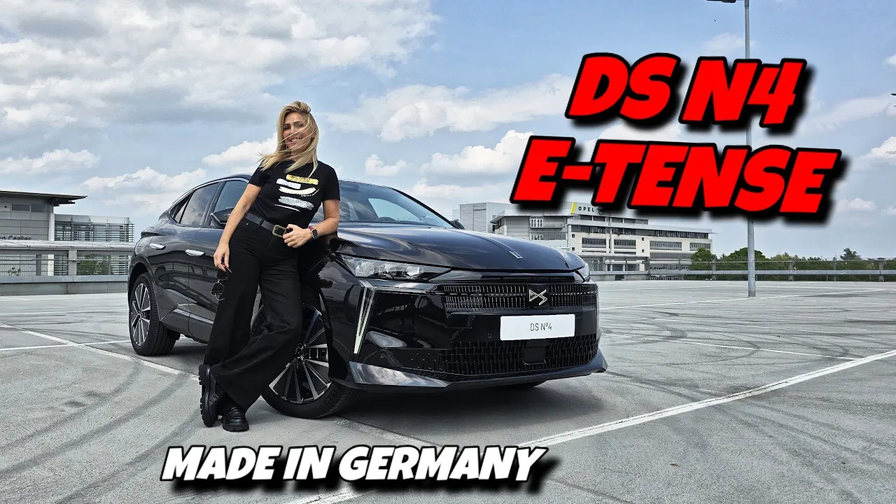 Neuer DS N4 E-Tense mit mehr Akku im ersten Check. Das Elektroauto mit Stil #ev #ds