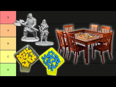 WORST Board Game Things to cheap out on (Tier List)