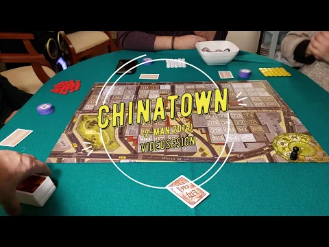 Tutorial y partida juego de mesa Chinatown. Negociación puraᴴᴰ