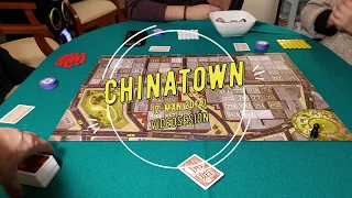 Tutorial y partida juego de mesa Chinatown. Negociación puraᴴᴰ
