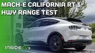 2021 Ford Mustang Mach-E California Rt 1 (Big Battery + RWD + Aero Wheels) 70-MPH Highway Range Test