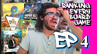 Ranking Every Board Game — Episode #4 (Toy Battle, Sniper Elite, Harmonies…)