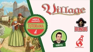 Village: Tutorama (How to Play in Portuguese)