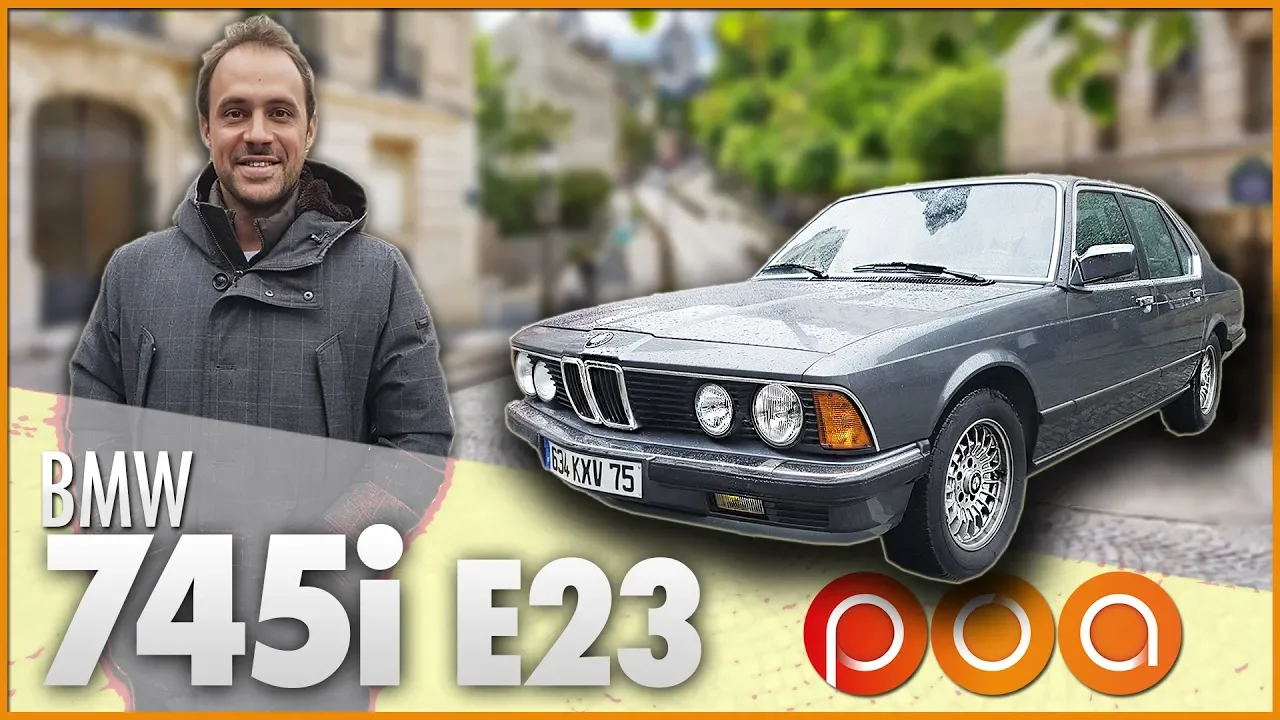 BMW 745i E23 : Les bandits l'adorent !