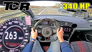 340HP VW GOLF GTI TCR ABT hits the Autobahn!