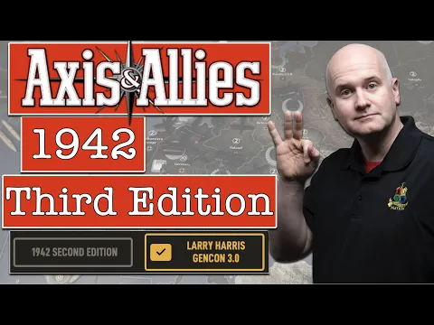 Axis and Allies 1942 THIRD Edition (Larry Harris GenCon 3.0 setup)