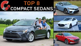 BEST Compact Cars! -- Our Top 8 Affordable Picks Reviewed and Ranked!