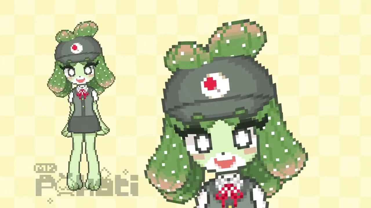 Pixel art model vtuber [ Art + Rig ] by Mrpokati (@Mrpokati) | VGen