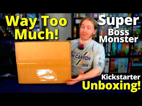 Super Boss Monster - Kickstarter Unboxing