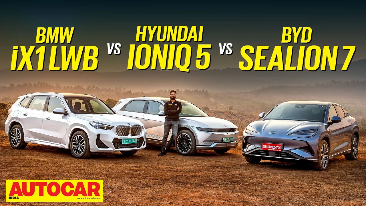 BMW iX1 vs Hyundai Ioniq 5 vs BYD Sealion 7 - Volt War | Comparison | Autocar India