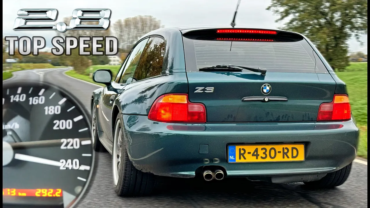 BMW Z3 Coupe 2.8 // 0-100 100-200 TOP SPEED POV & SOUND