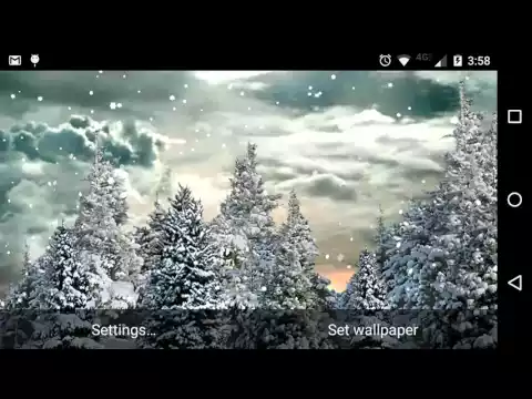 فيديو Snowfall Free