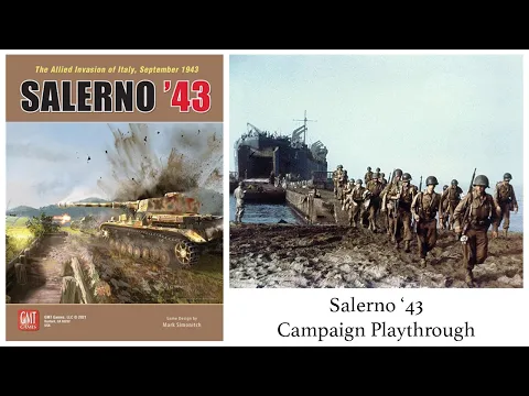Salerno 43 Playthrough - Turn 4