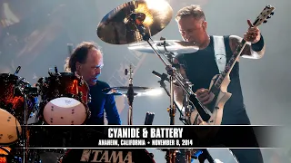Metallica: Cyanide & Battery (Anaheim, CA - November 8, 2014)