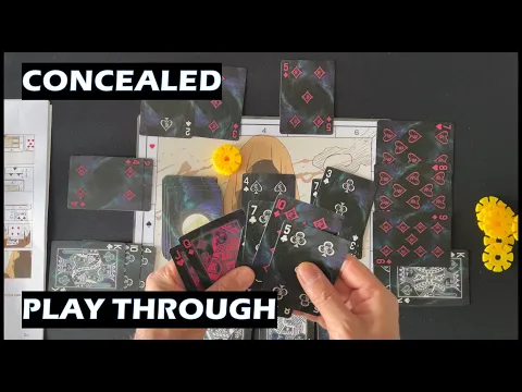 Concealed PnP card game play through