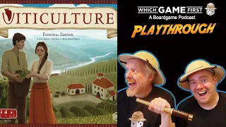Viticulture Essential Edition playthrough by Which Game First