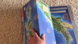 How to fold the map for Hands in the Sea