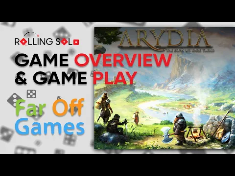 Arydia: The Paths We Dare Tread | Kickstarter Preview | Solo Playthrough | Game Overview & Gameplay