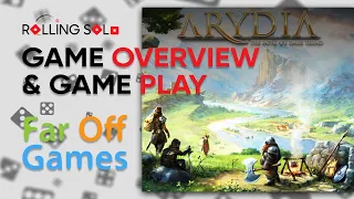 Arydia: The Paths We Dare Tread | Kickstarter Preview | Solo Playthrough | Game Overview & Gameplay