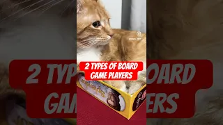 The 2 types of board game players #games #cat #cute #orangecat #fiona #opal #pets #gamenight #shorts