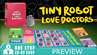 Tiny Robot Love Doctors | Preview | with Steve & Design Team