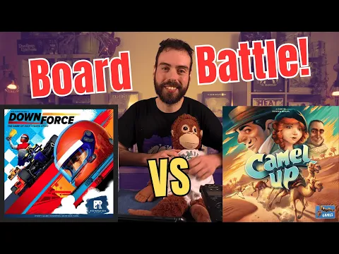 Downforce VS Camel Up (Second Edition) | Board Battle