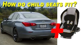 2015 Infiniti Q50 Child Seat Review - In 4K!