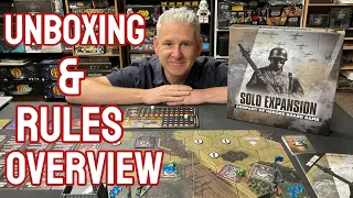 Company of Heroes Board Game 2.0 Solo Expansion - Unboxing and Review
