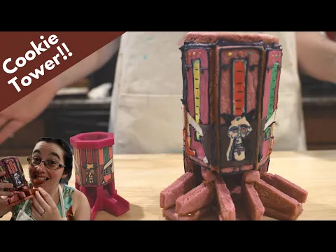 The Loop Tower as Cookies?! | Board Game Bakes