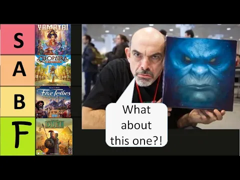 My Favorite Board Game Designer's BEST Games! | Tier List