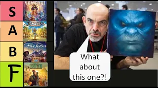 My Favorite Board Game Designer's BEST Games! | Tier List