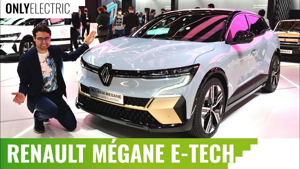 Renault Megane EV - the 2022 Mégane e-Tech with Android infotainment!