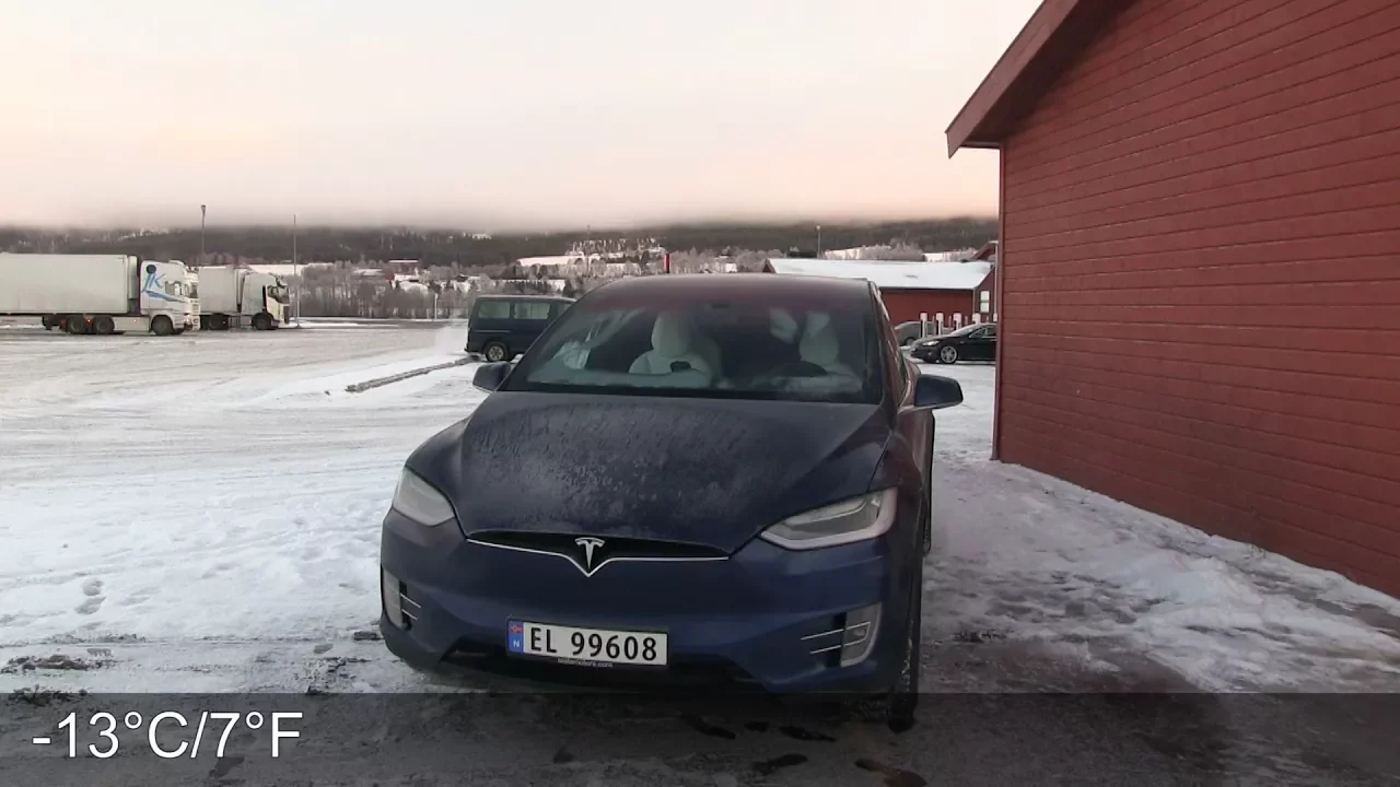 How to quickly heat up freezing cold Tesla battery
