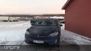 How to quickly heat up freezing cold Tesla battery