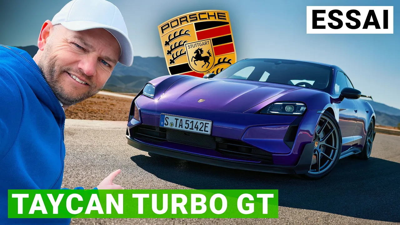 Essai Porsche Taycan Turbo GT Pack Weissach : au volant du monstre électrique du Nürburgring !