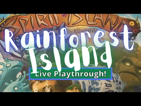 Spirit Island Solo: Downpour Drenches the Rampant Green! (Russia 6; Horizons board)