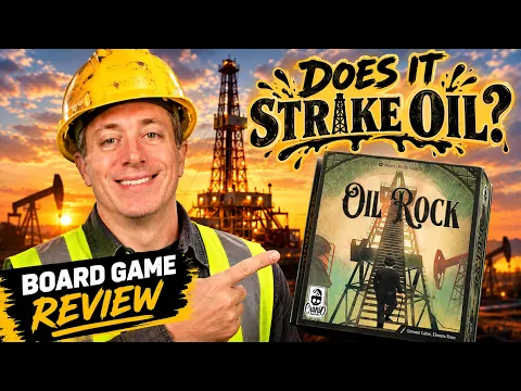 Oil Rock Board Game Review - Does It Strike Oil?