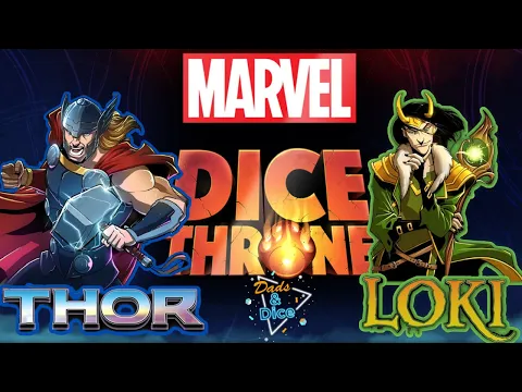 Marvel Dice Throne | Thor vs. Loki | Playthrough